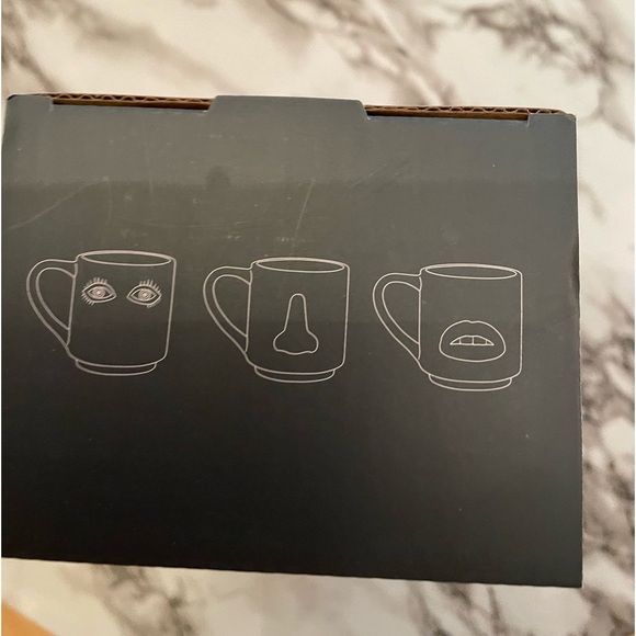 Set of three coffee/soup mugs - Picture 5 of 8